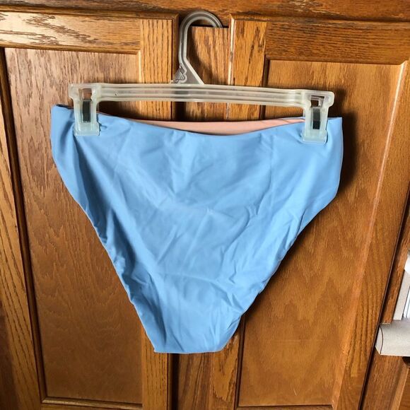 J Crew High Rise Bikini Bottom Light Blue- XS - Picture 6 of 8